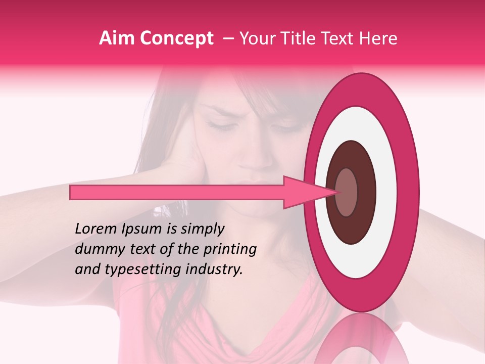 Young Tinnitus Adolescent PowerPoint Template