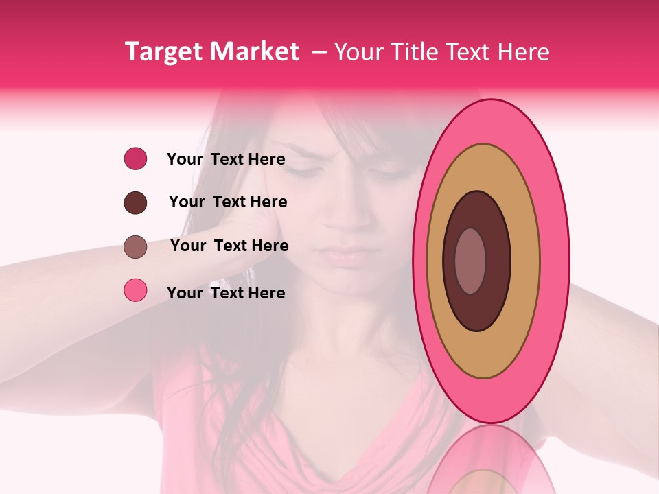 Young Tinnitus Adolescent PowerPoint Template