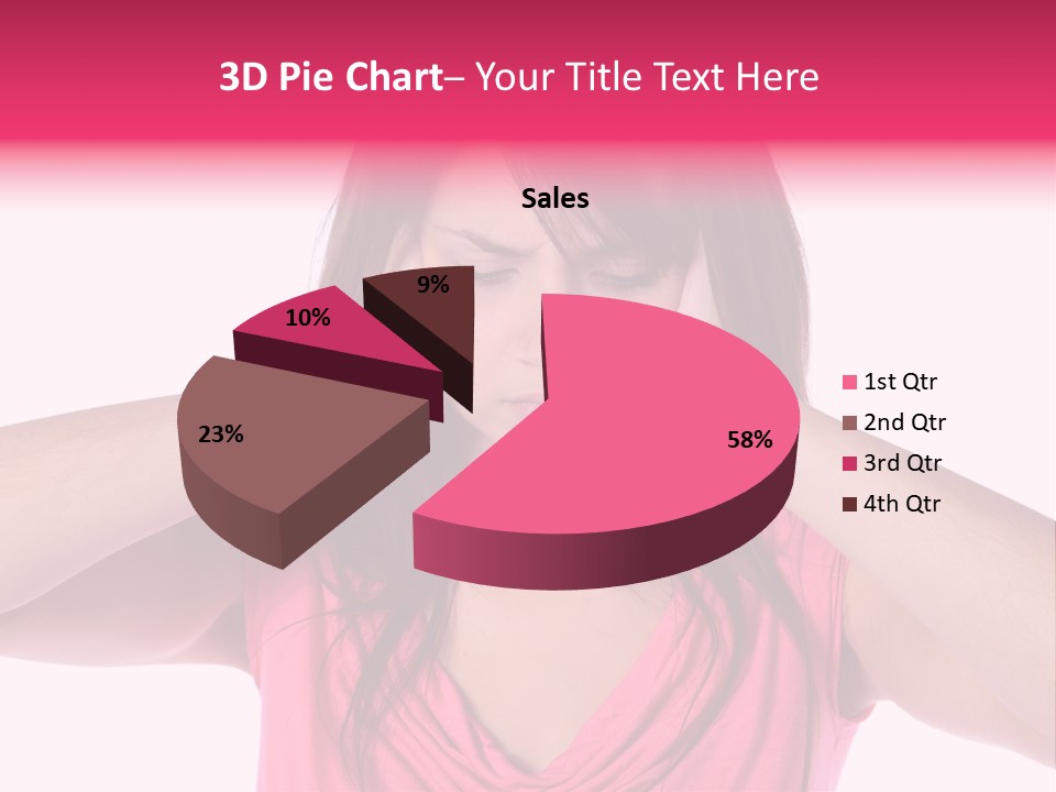 Young Tinnitus Adolescent PowerPoint Template