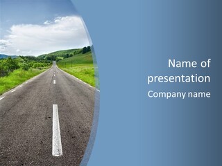 Path Natural Park PowerPoint Template