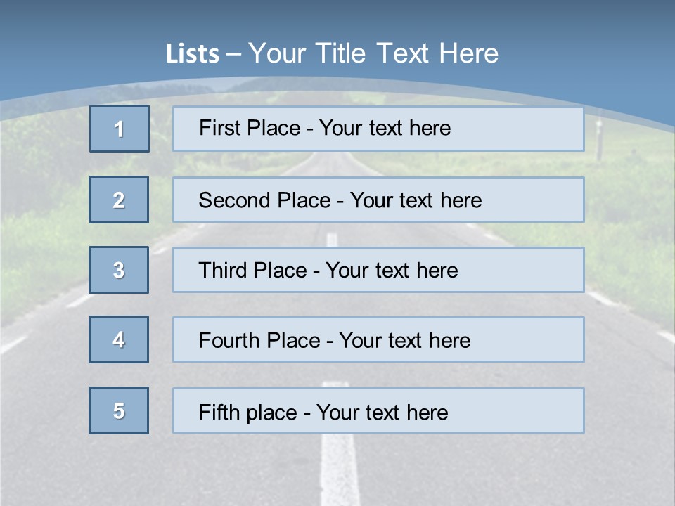 Path Natural Park PowerPoint Template