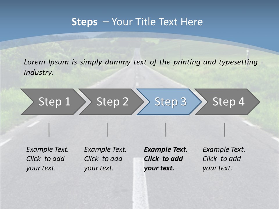 Path Natural Park PowerPoint Template