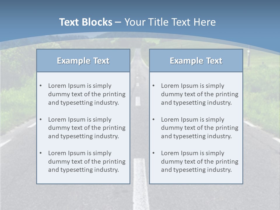 Path Natural Park PowerPoint Template