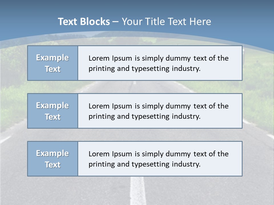 Path Natural Park PowerPoint Template