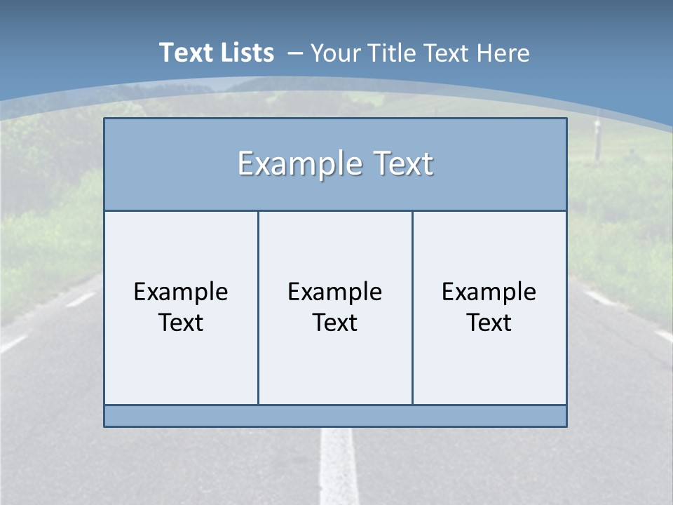 Path Natural Park PowerPoint Template