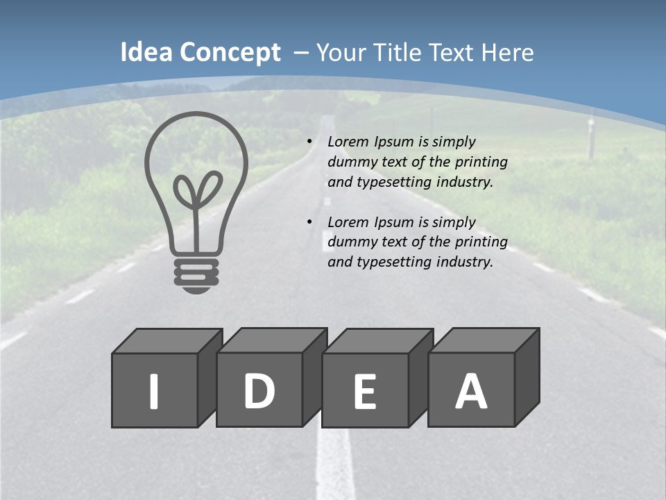 Path Natural Park PowerPoint Template