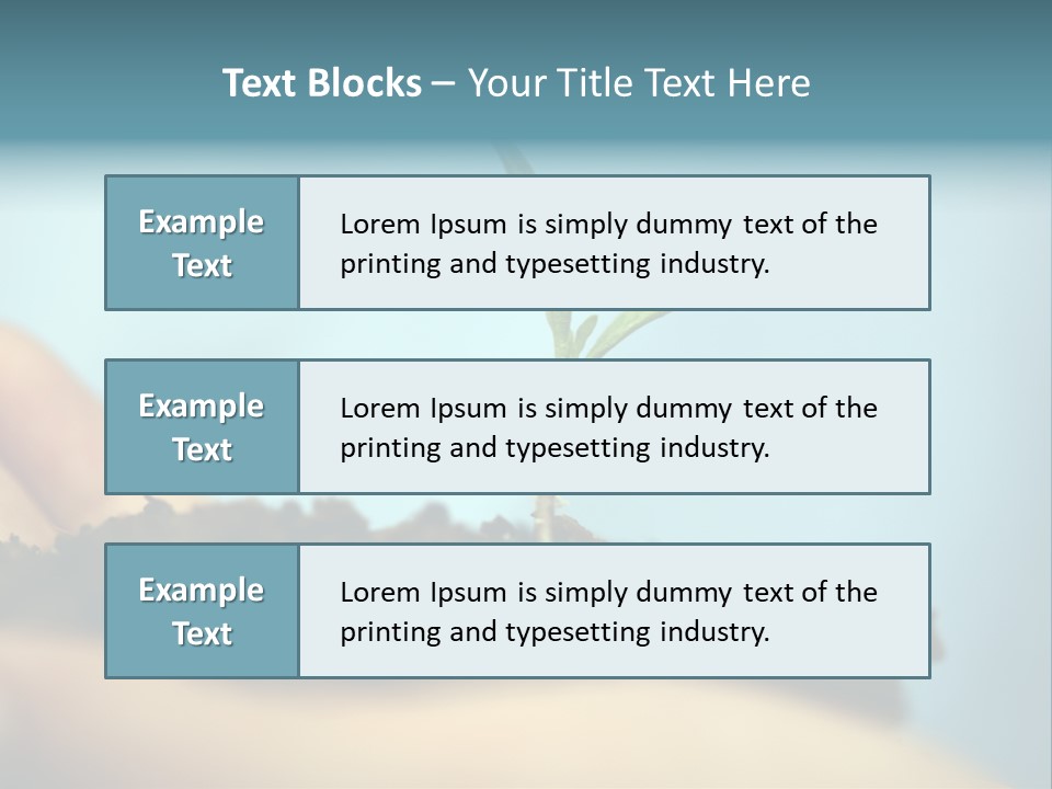 Success Grow Creativity PowerPoint Template