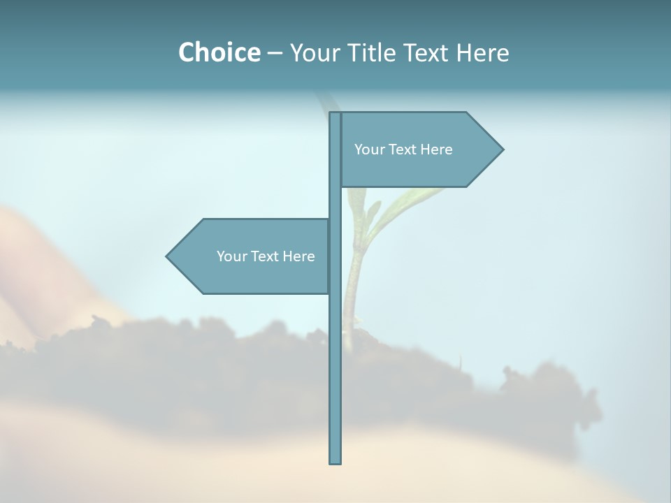 Success Grow Creativity PowerPoint Template