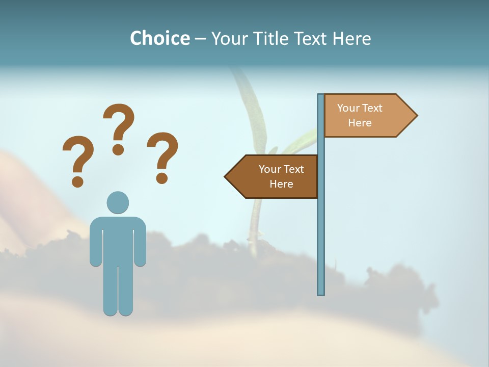 Success Grow Creativity PowerPoint Template