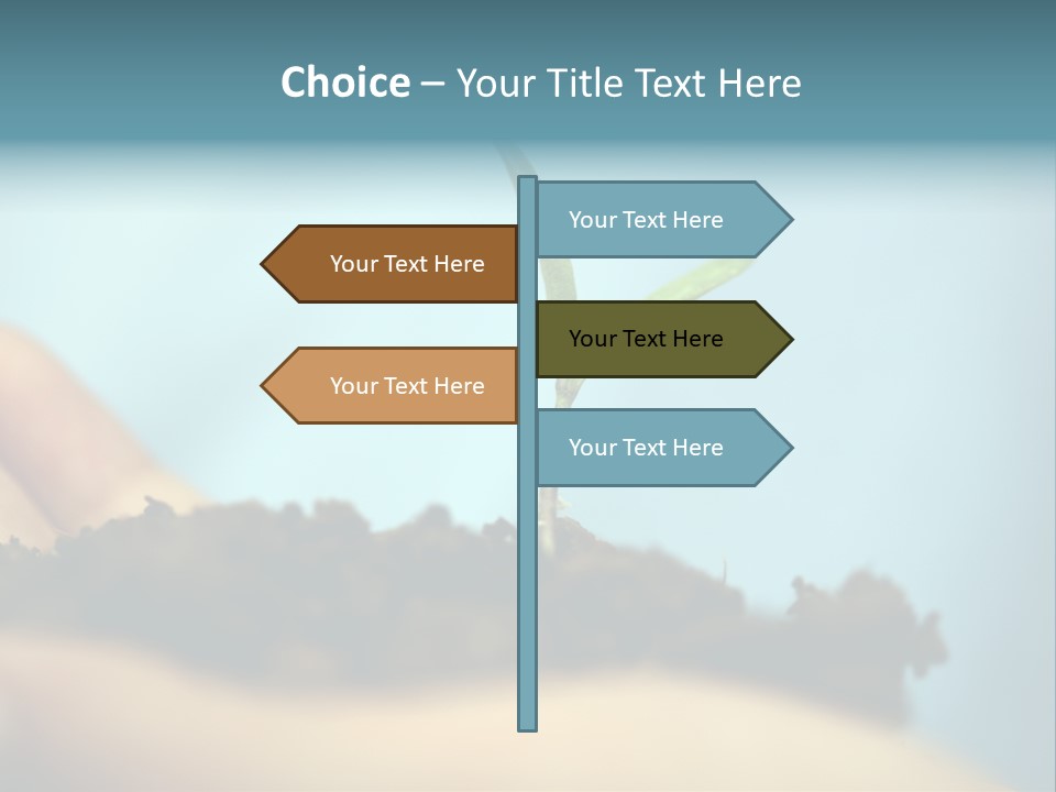 Success Grow Creativity PowerPoint Template