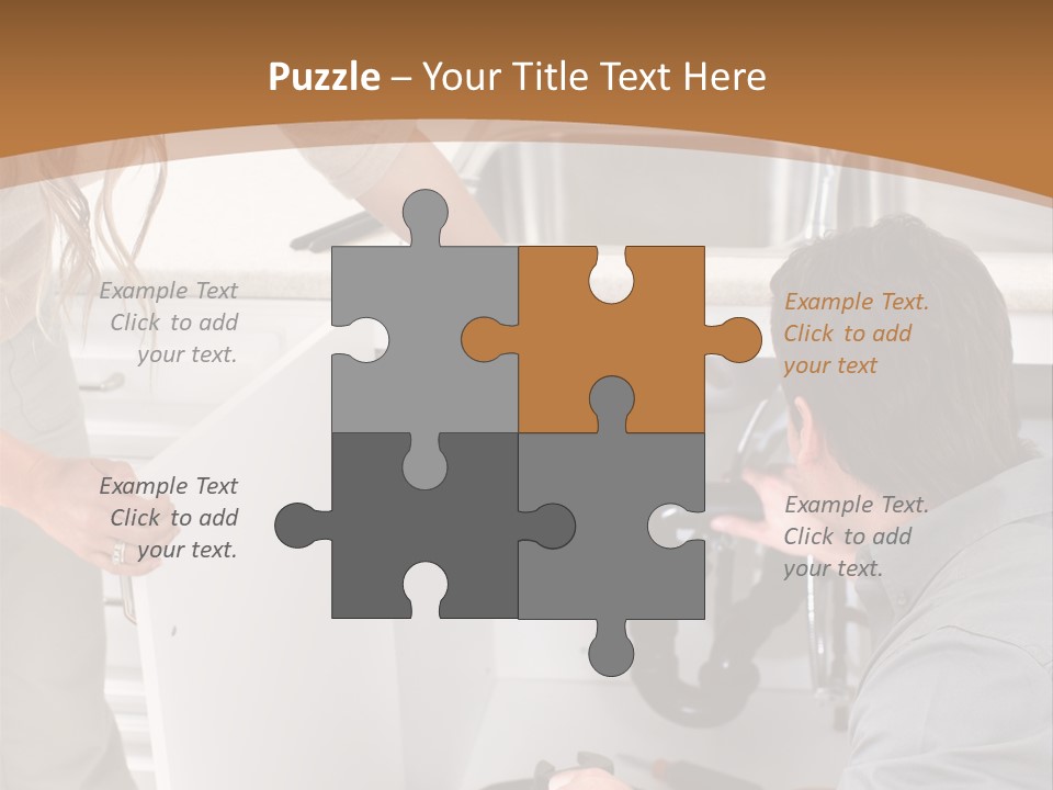 Drain Home Industry PowerPoint Template