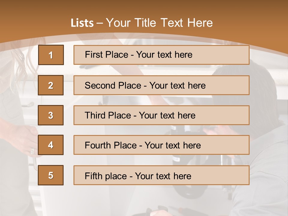 Drain Home Industry PowerPoint Template