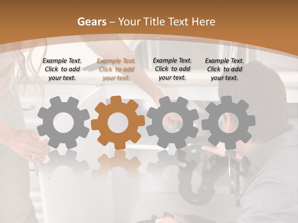 Drain Home Industry PowerPoint Template