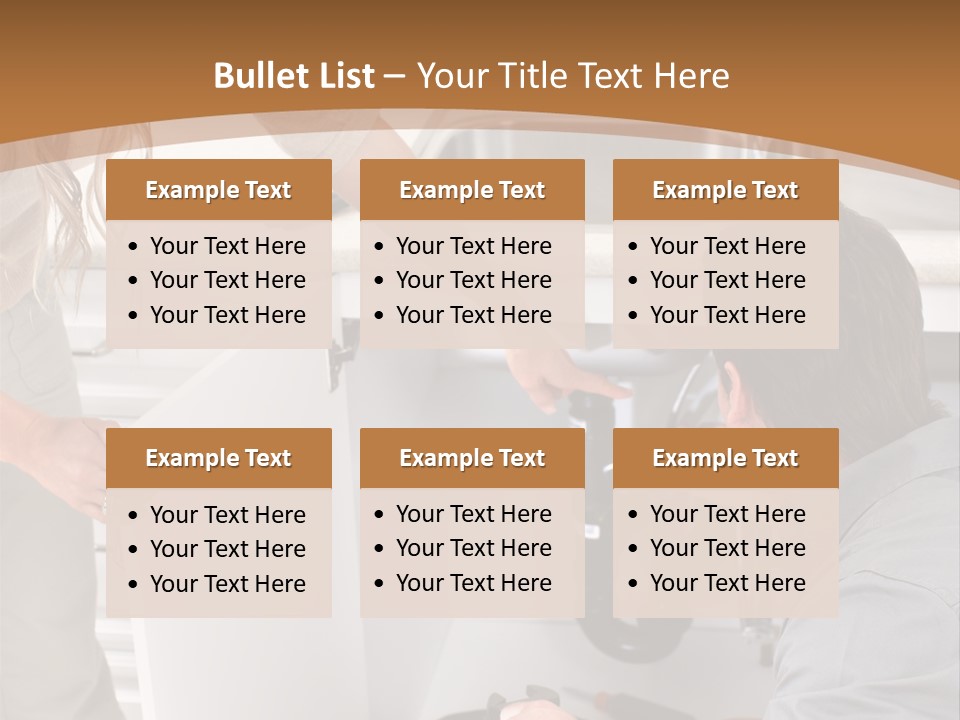 Drain Home Industry PowerPoint Template