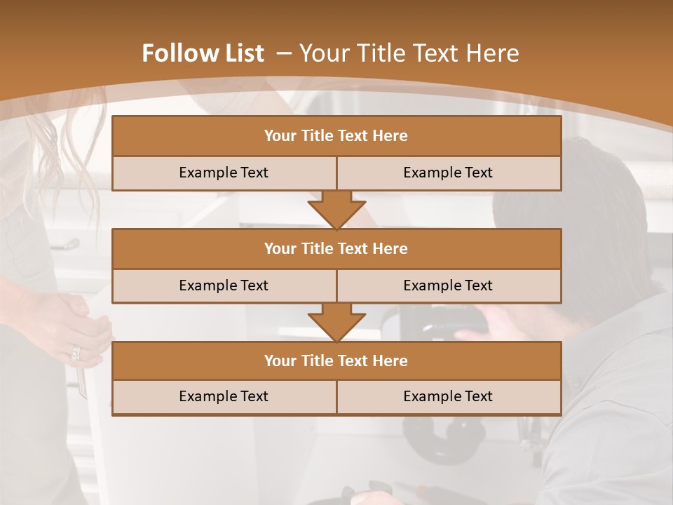 Drain Home Industry PowerPoint Template