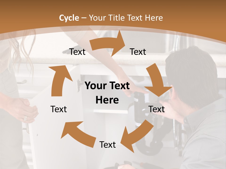 Drain Home Industry PowerPoint Template