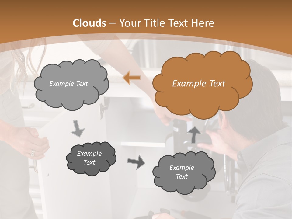 Drain Home Industry PowerPoint Template