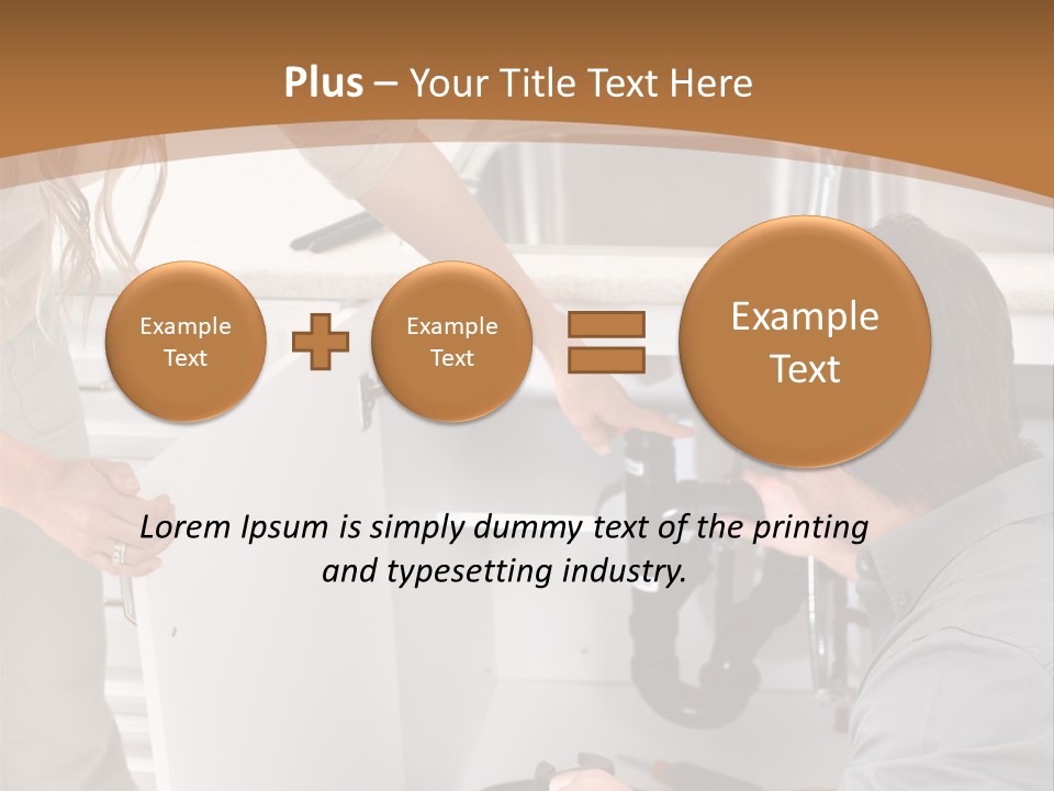 Drain Home Industry PowerPoint Template