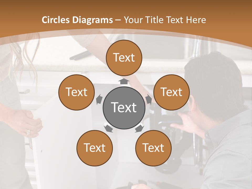 Drain Home Industry PowerPoint Template