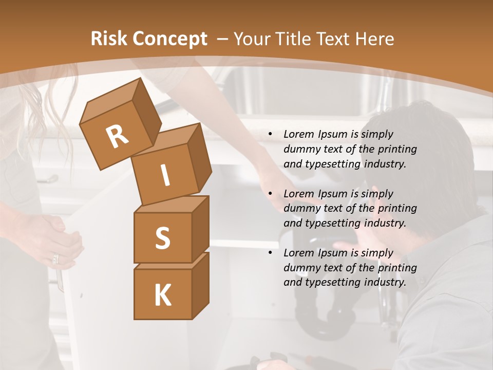 Drain Home Industry PowerPoint Template