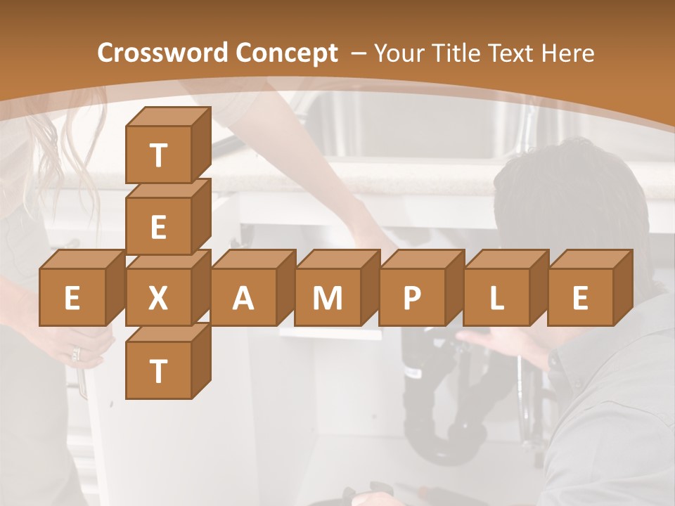 Drain Home Industry PowerPoint Template