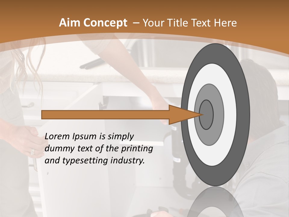 Drain Home Industry PowerPoint Template