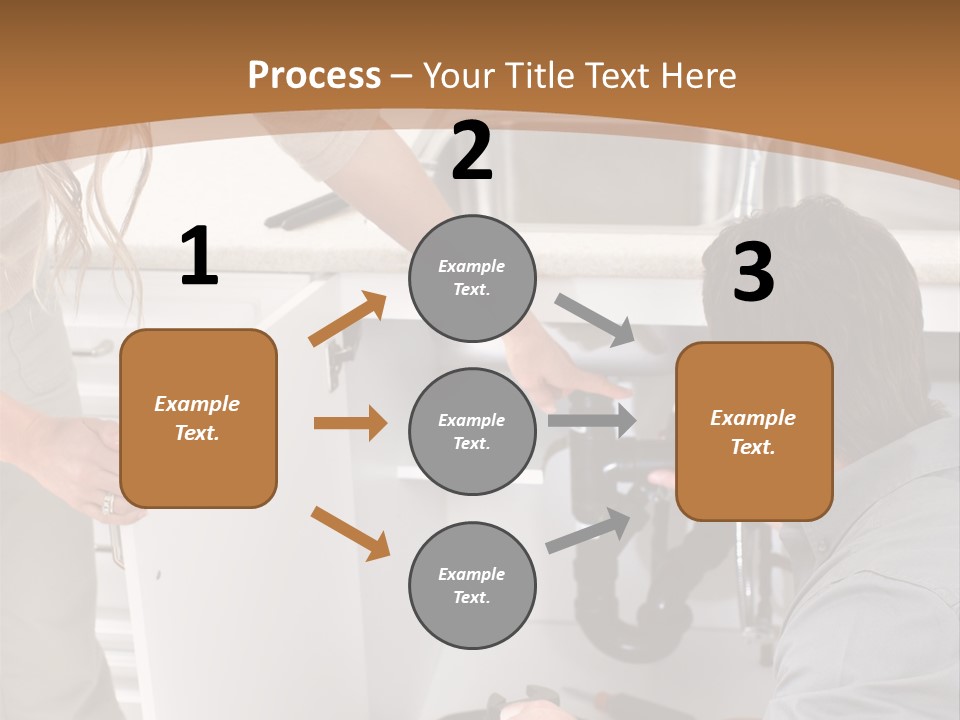 Drain Home Industry PowerPoint Template