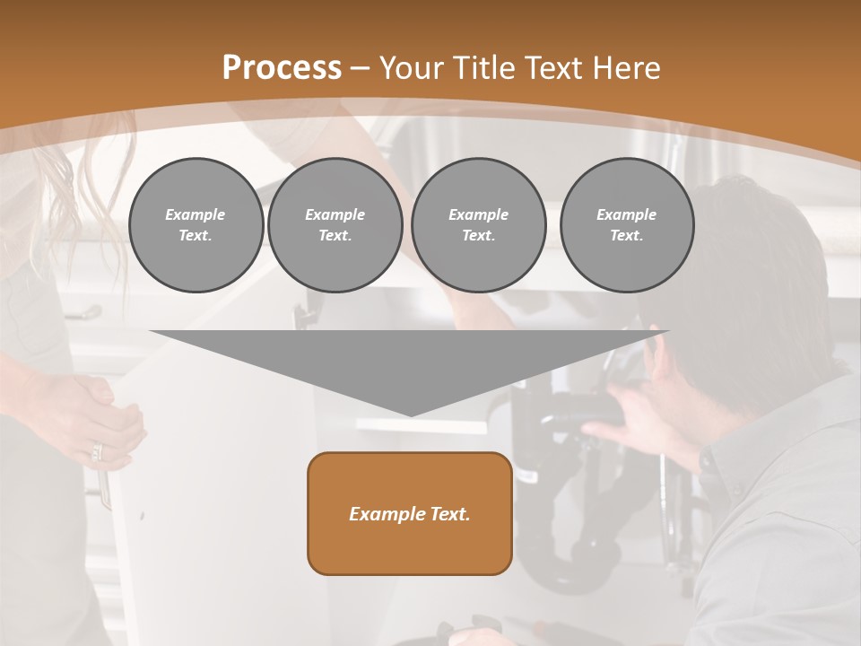 Drain Home Industry PowerPoint Template