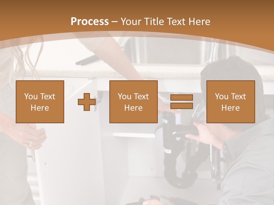 Drain Home Industry PowerPoint Template