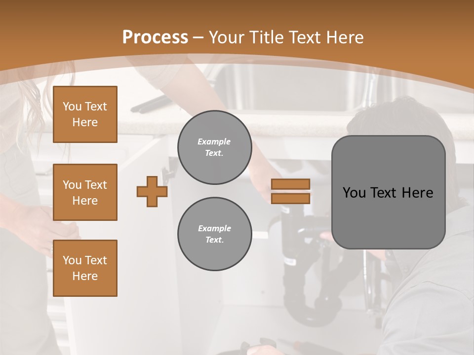 Drain Home Industry PowerPoint Template