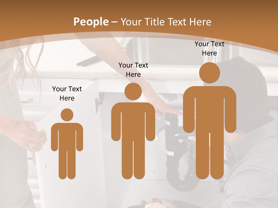 Drain Home Industry PowerPoint Template