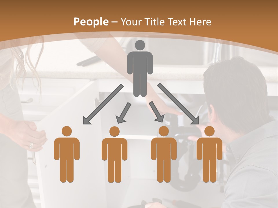 Drain Home Industry PowerPoint Template