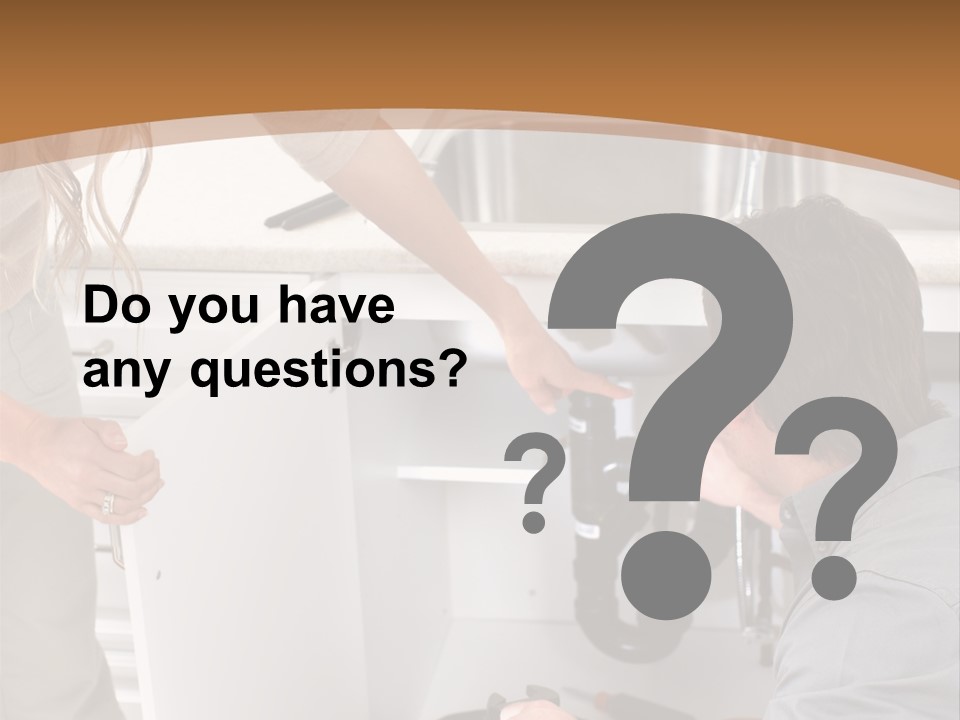 Drain Home Industry PowerPoint Template