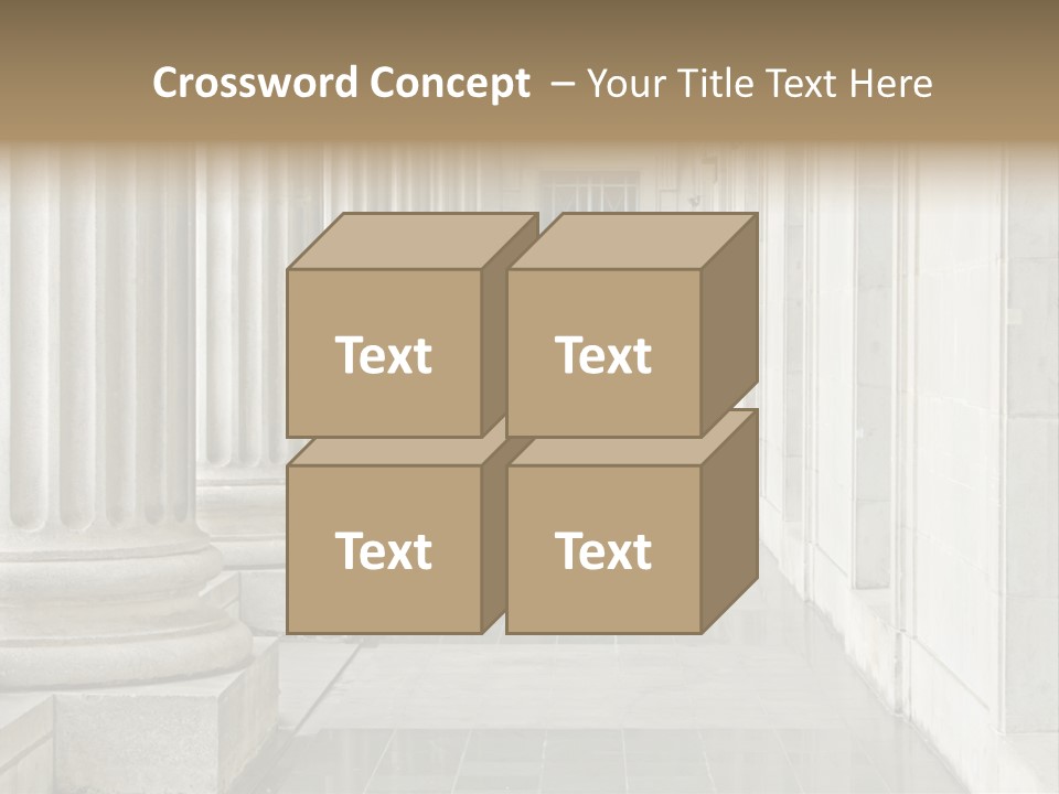 Building Rock Government PowerPoint Template