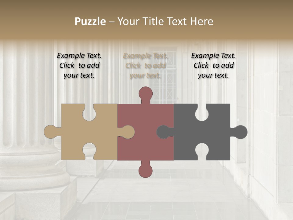 Building Rock Government PowerPoint Template