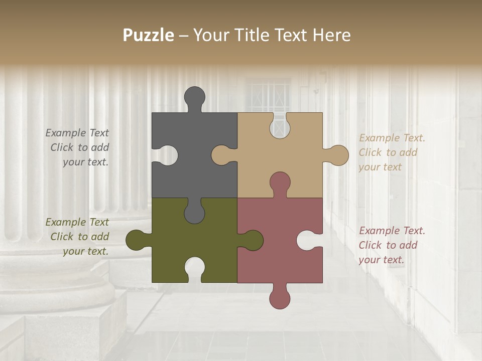 Building Rock Government PowerPoint Template