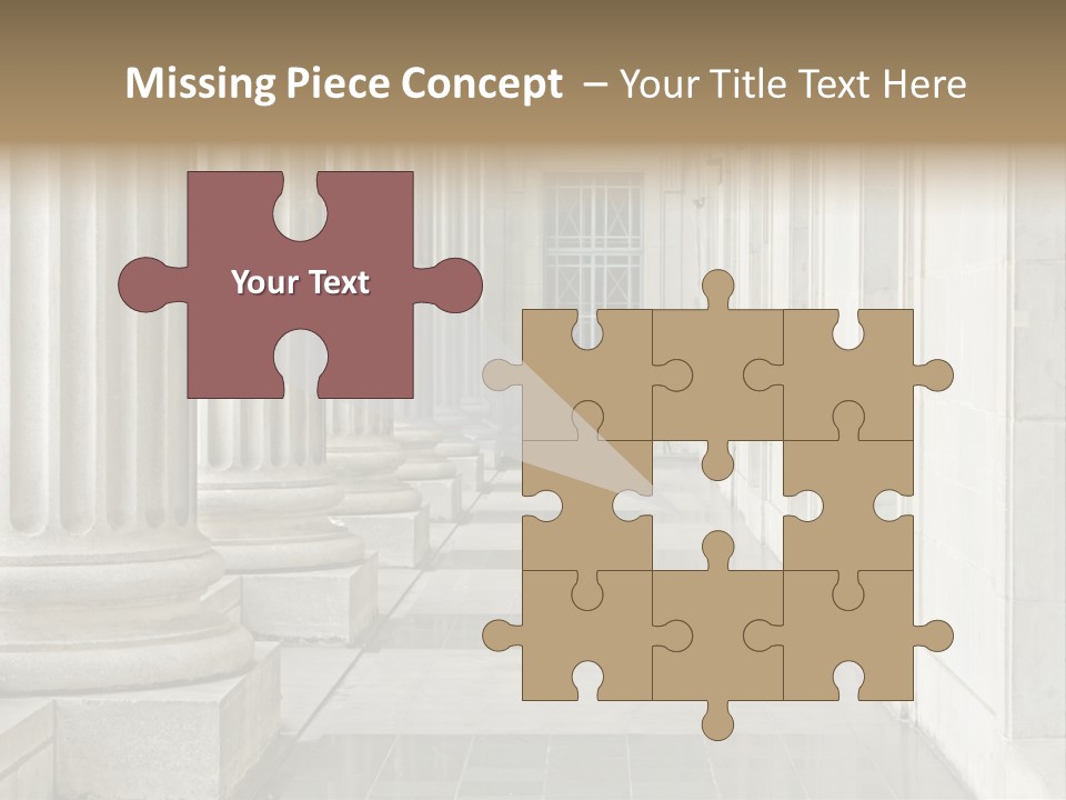 Building Rock Government PowerPoint Template