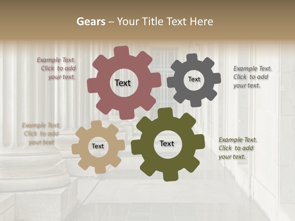 Building Rock Government PowerPoint Template