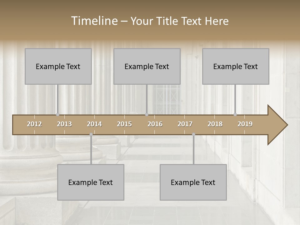 Building Rock Government PowerPoint Template