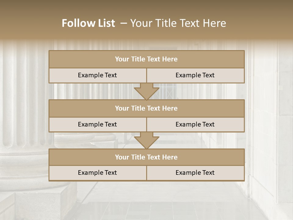 Building Rock Government PowerPoint Template