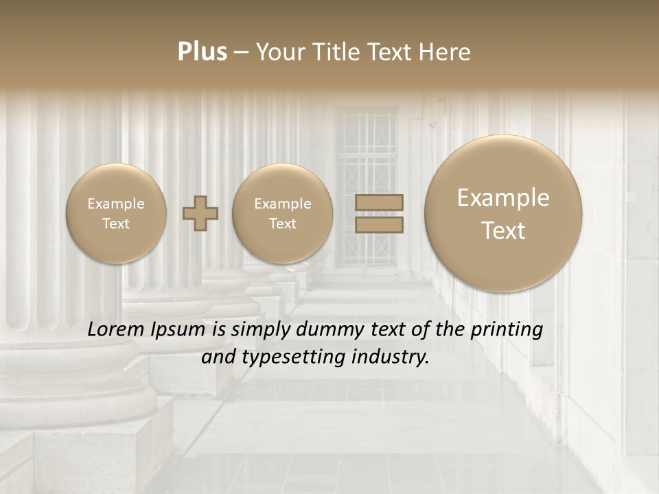 Building Rock Government PowerPoint Template