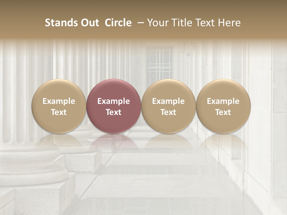 Building Rock Government PowerPoint Template