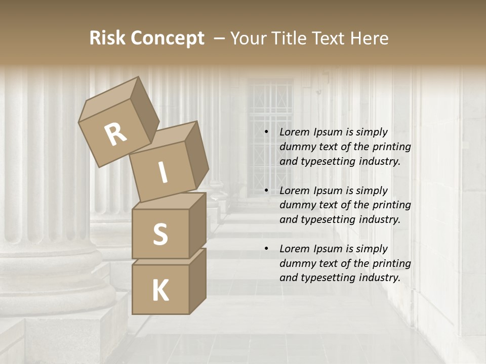 Building Rock Government PowerPoint Template