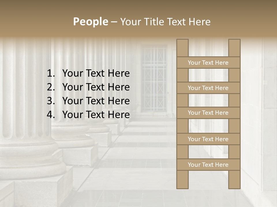 Building Rock Government PowerPoint Template