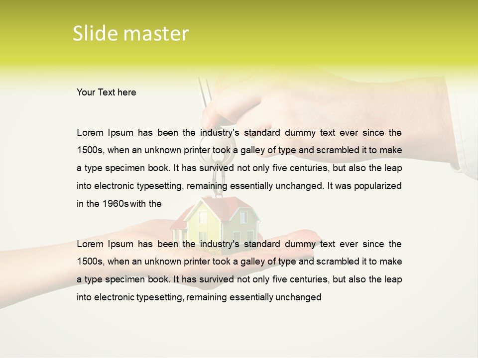 Structure Mortgage Realestate PowerPoint Template