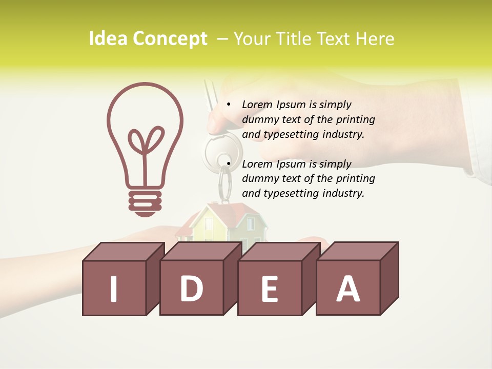 Structure Mortgage Realestate PowerPoint Template