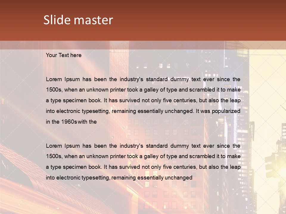 Advancement Timely Leccy PowerPoint Template