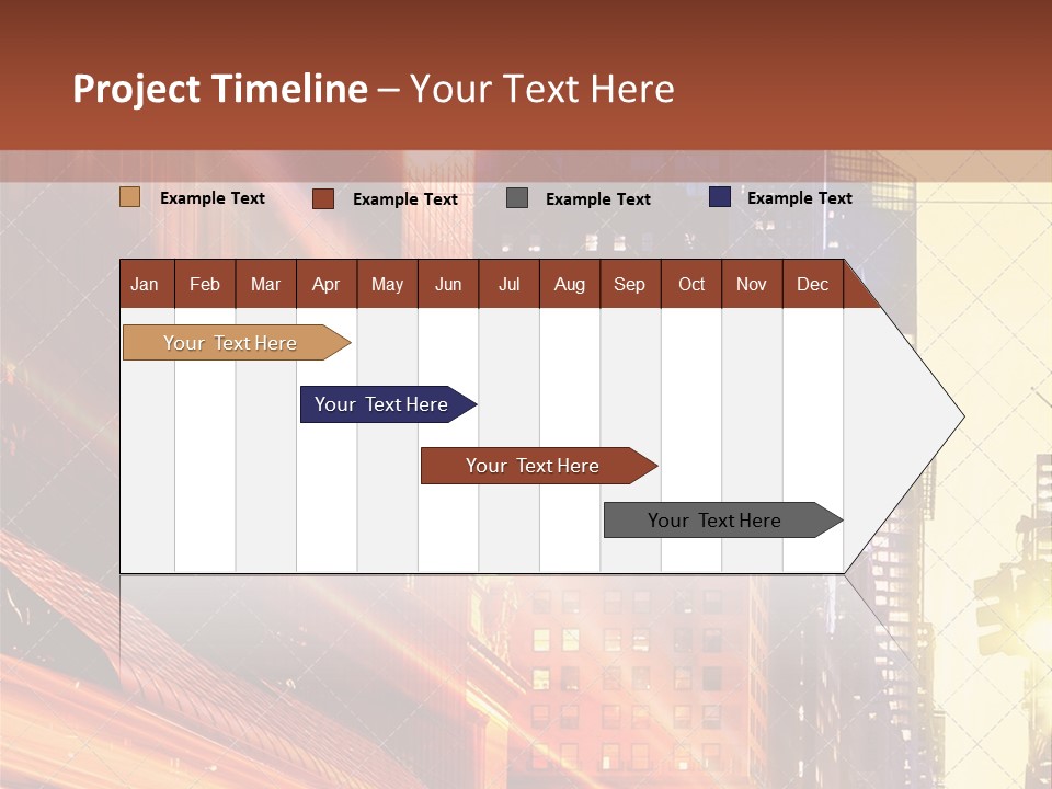 Advancement Timely Leccy PowerPoint Template
