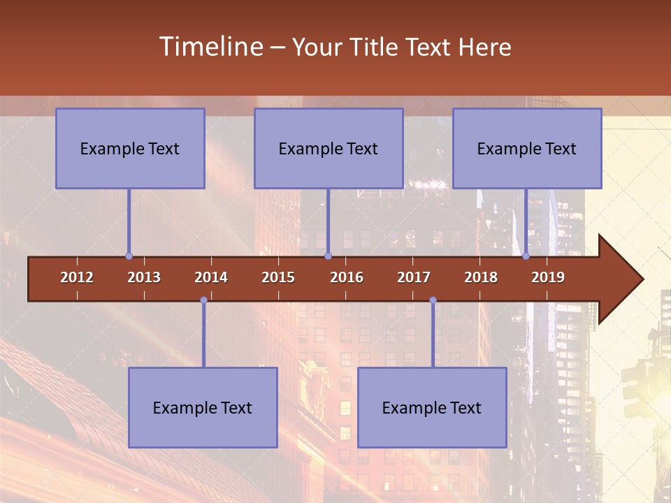 Advancement Timely Leccy PowerPoint Template