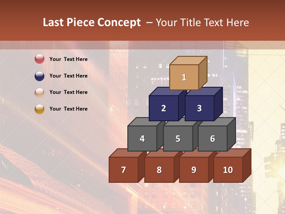 Advancement Timely Leccy PowerPoint Template